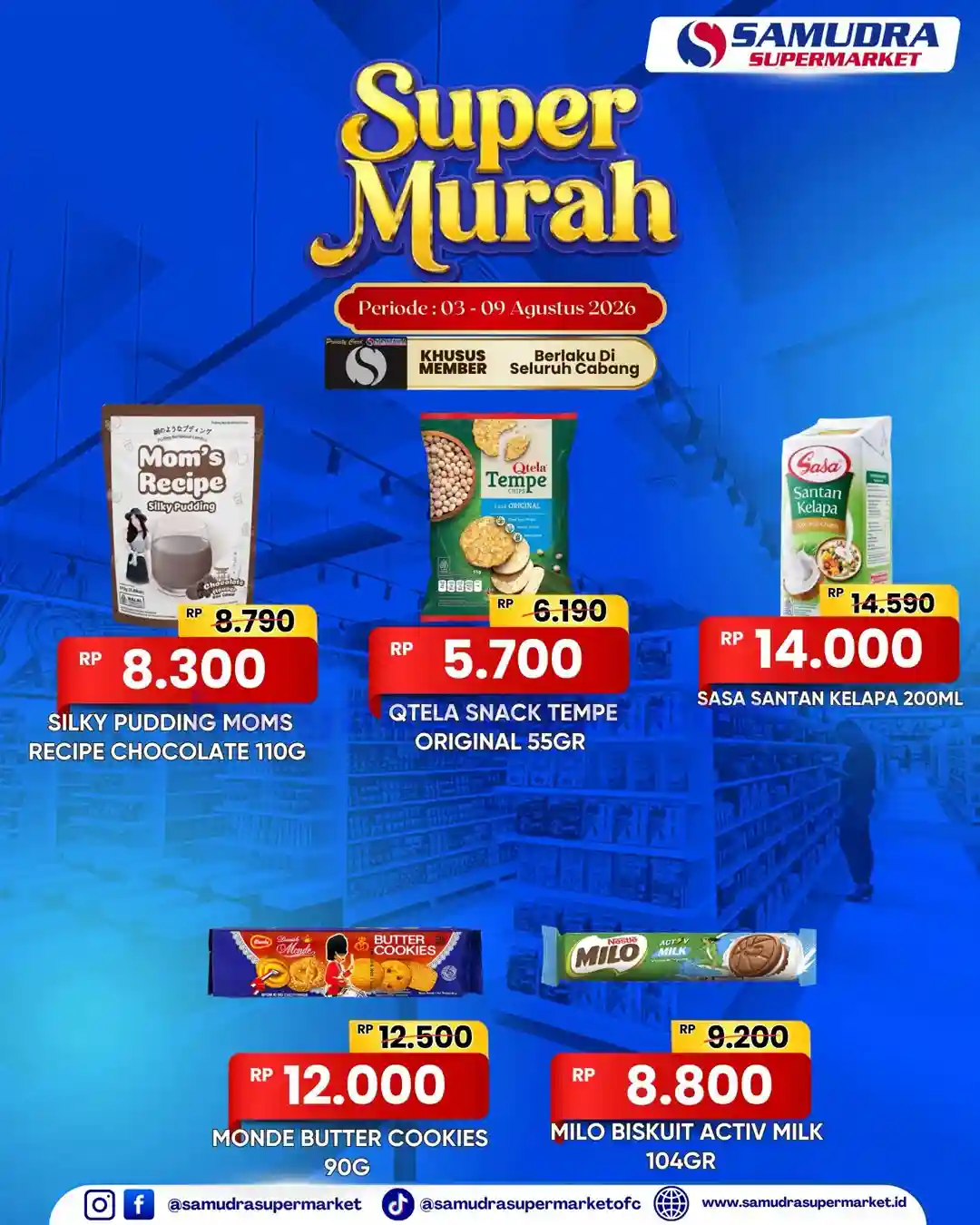 Katalog Promo Samudra Supermarket Super Murah 10 - 16 Agustus 2026 4 Katalog Promo Samudra Supermarket Super Murah 3 9 Agustus 2026 10