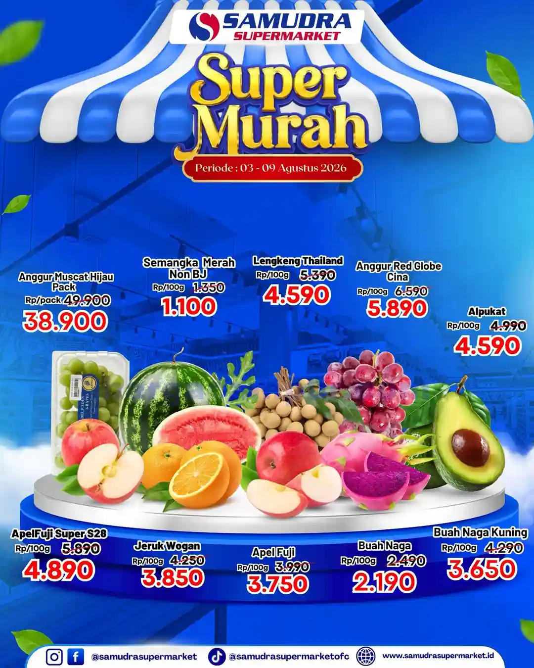 Katalog Promo Samudra Supermarket Super Murah 10 - 16 Agustus 2026 1 Katalog Promo Samudra Supermarket Super Murah 3 9 Agustus 2026 13