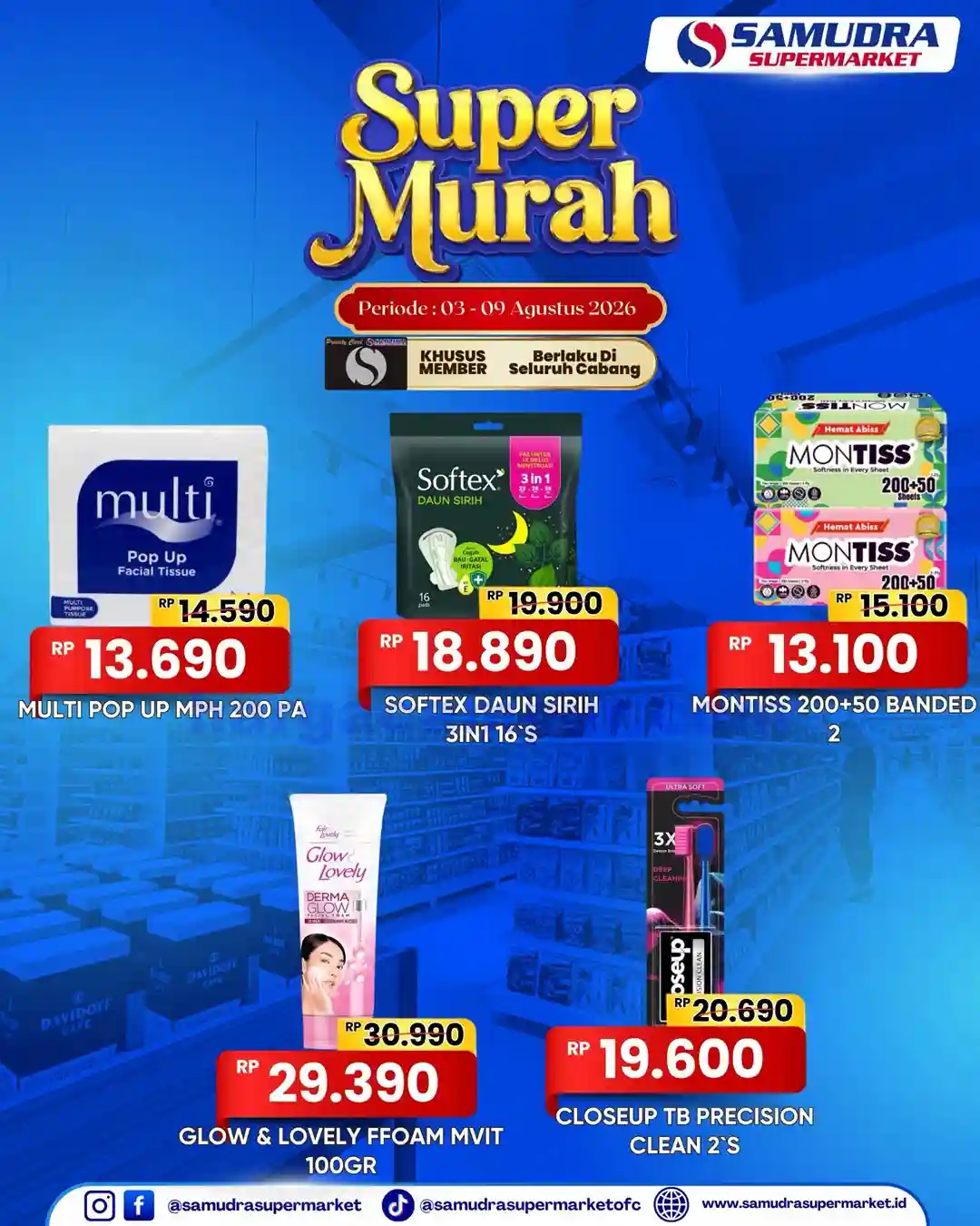 Katalog Promo Samudra Supermarket Super Murah 10 - 16 Agustus 2026 7 Katalog Promo Samudra Supermarket Super Murah 3 9 Agustus 2026 7