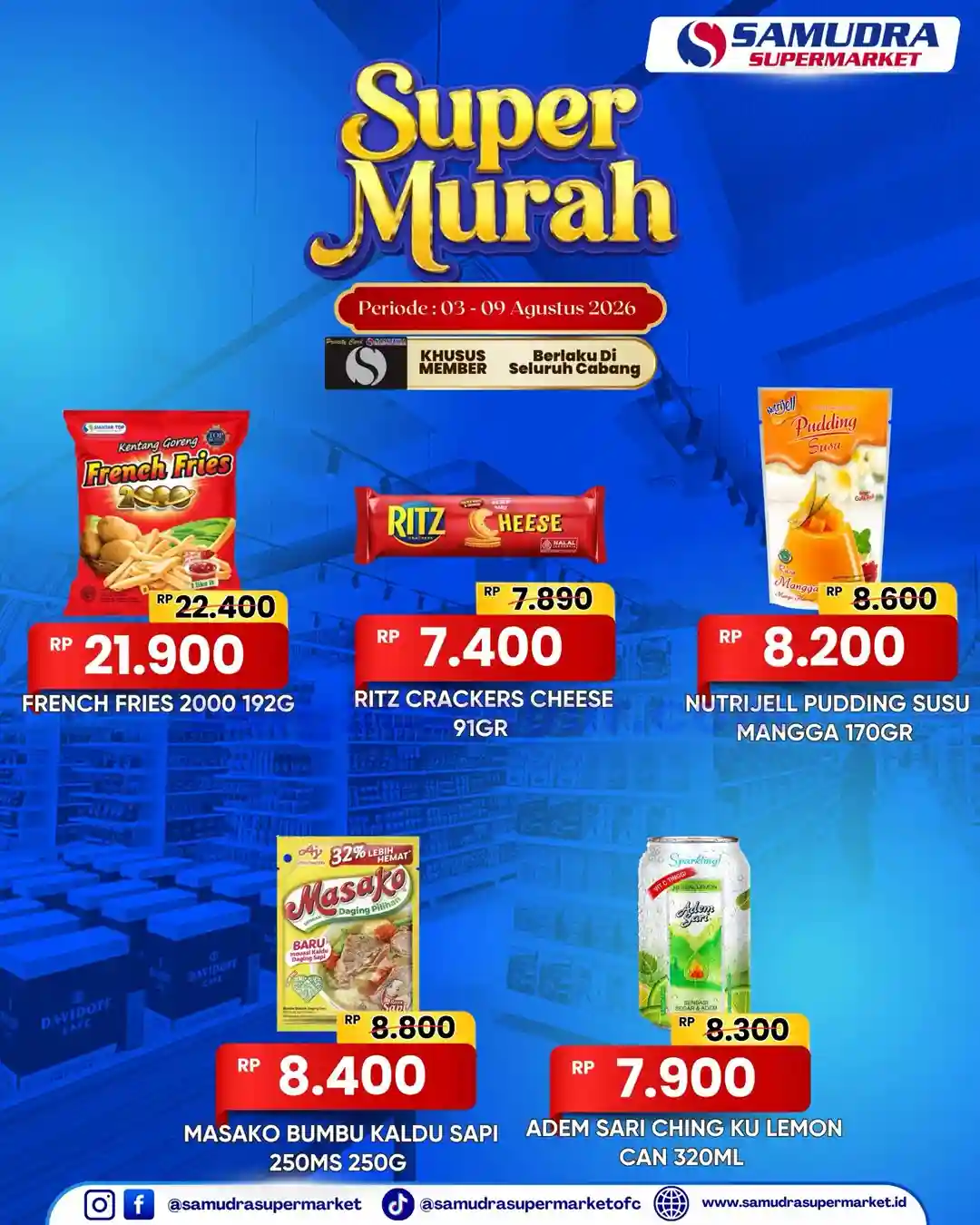 Katalog Promo Samudra Supermarket Super Murah 10 - 16 Agustus 2026 5 Katalog Promo Samudra Supermarket Super Murah 3 9 Agustus 2026 9