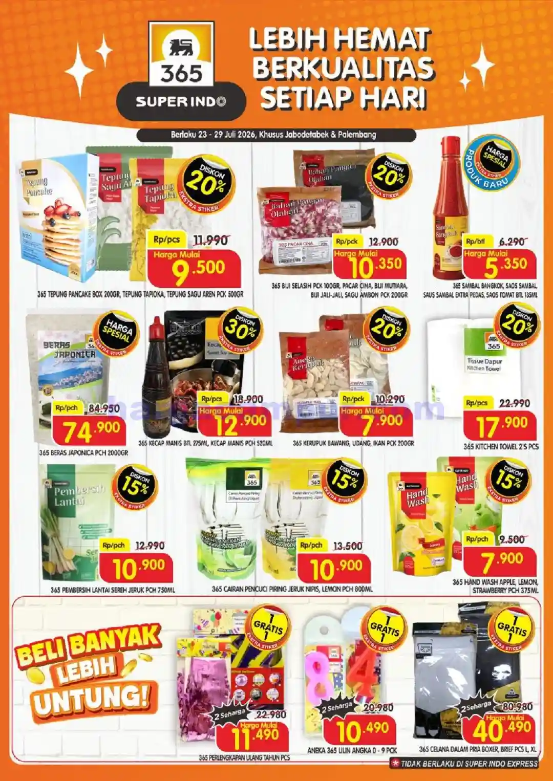 Katalog Promo Superindo Terbaru 23 - 29 Juli 2026 12 Katalog Promo Superindo Terbaru 23 29 Juli 2026 12