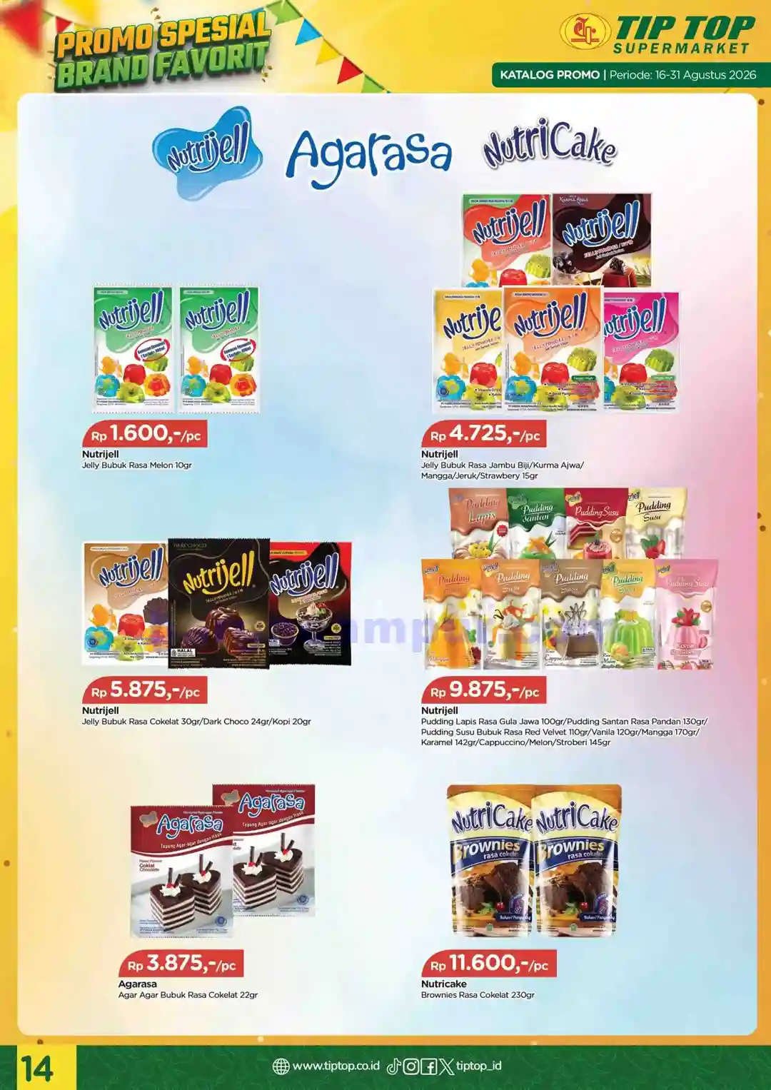 Katalog Promo TIPTOP Swalayan Terbaru 16 - 31 Agustus 2026 14 Katalog Promo TIPTOP Swalayan Terbaru 16 31 Agustus 2026 14