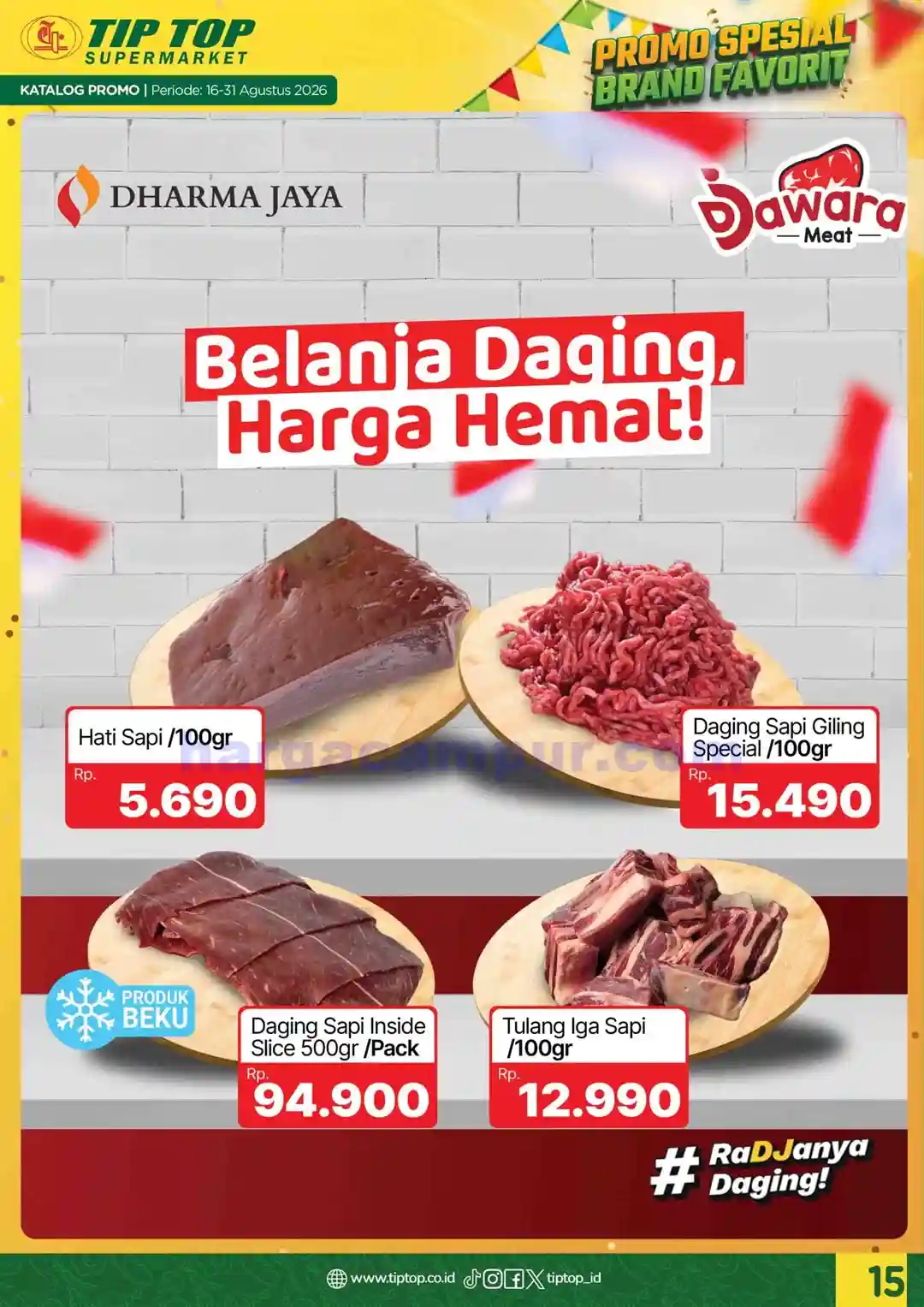Katalog Promo TIPTOP Swalayan Terbaru 16 - 31 Agustus 2026 15 Katalog Promo TIPTOP Swalayan Terbaru 16 31 Agustus 2026 15