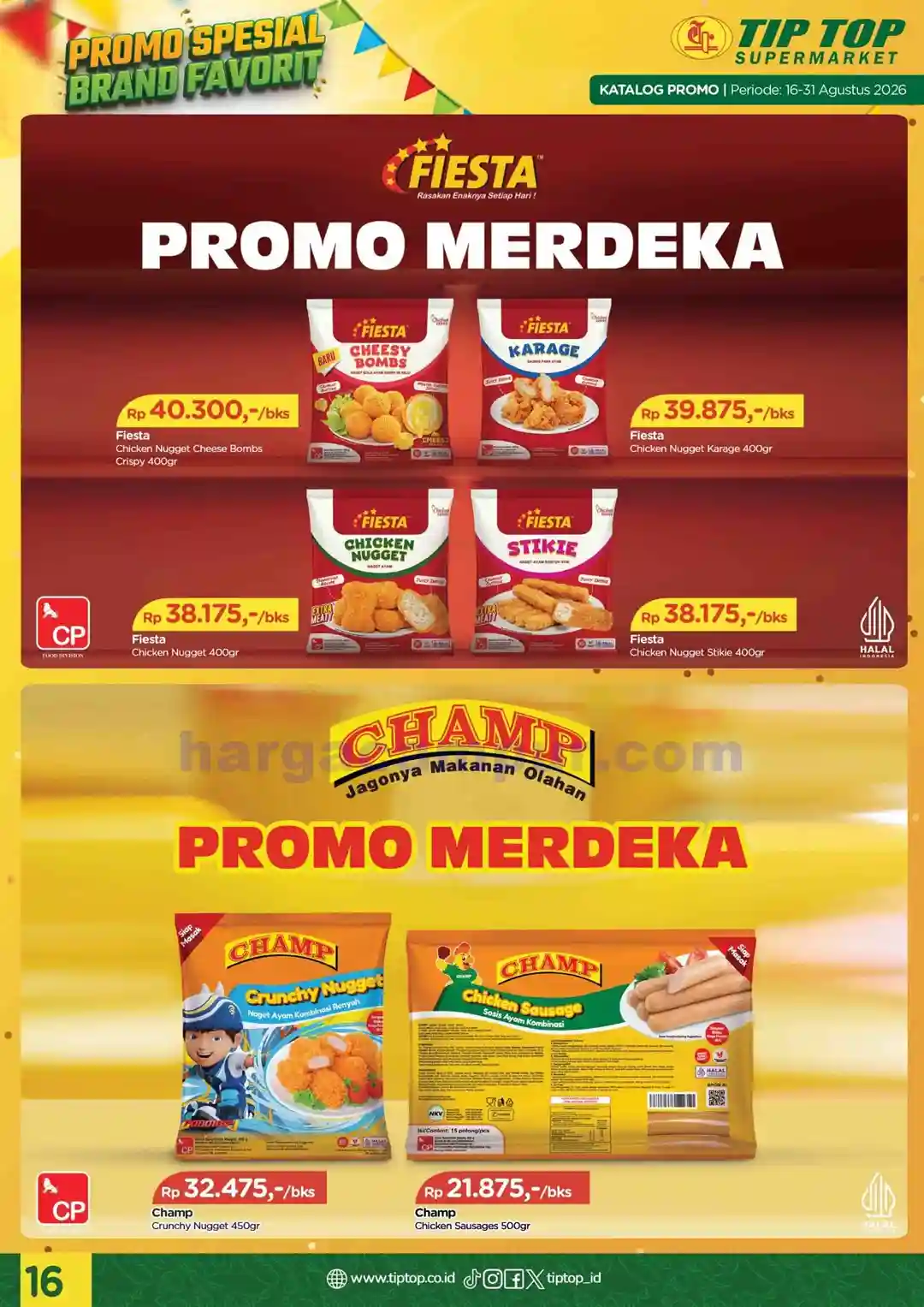 Katalog Promo TIPTOP Swalayan Terbaru 16 - 31 Agustus 2026 16 Katalog Promo TIPTOP Swalayan Terbaru 16 31 Agustus 2026 16