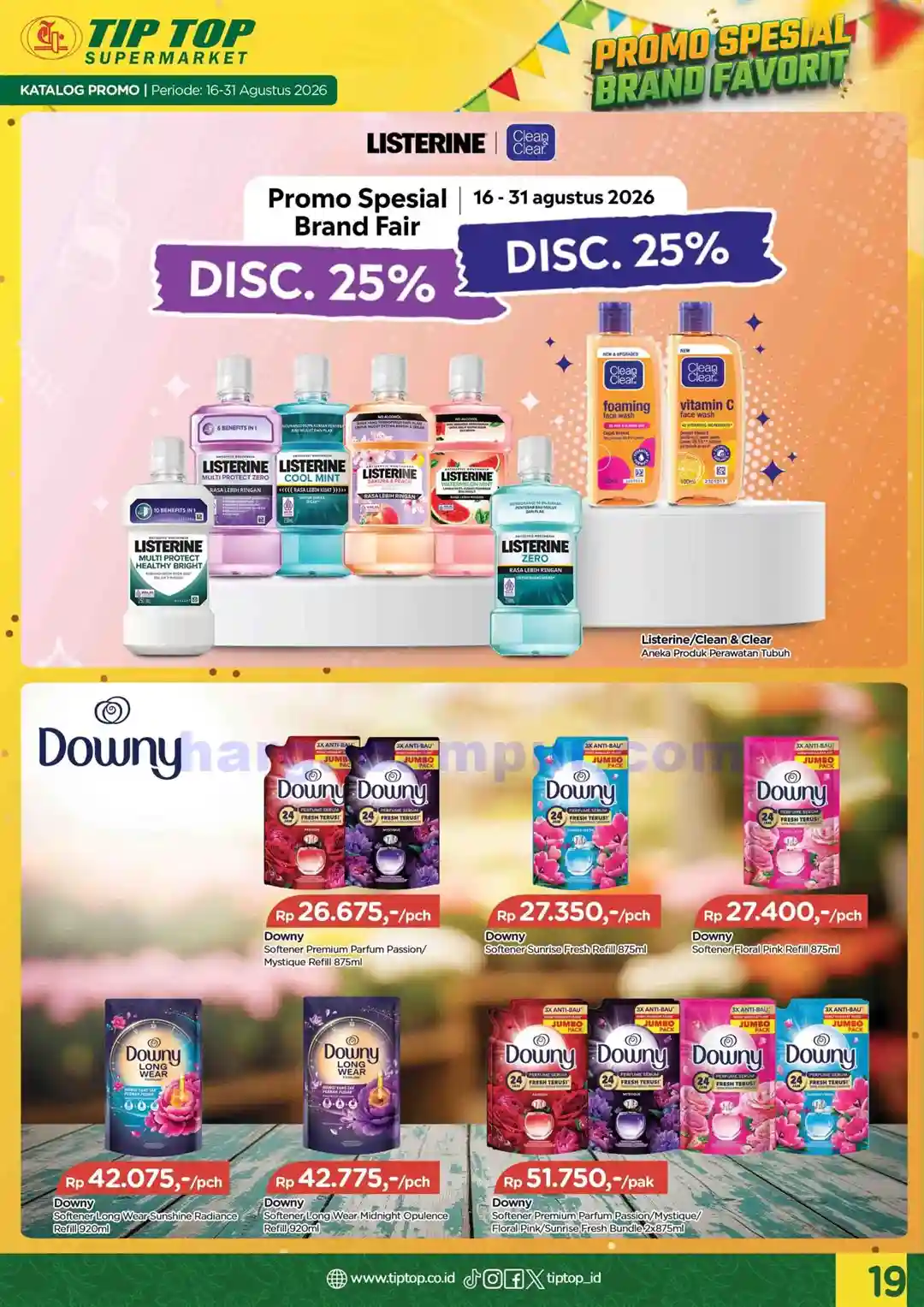 Katalog Promo TIPTOP Swalayan Terbaru 16 - 31 Agustus 2026 19 Katalog Promo TIPTOP Swalayan Terbaru 16 31 Agustus 2026 19