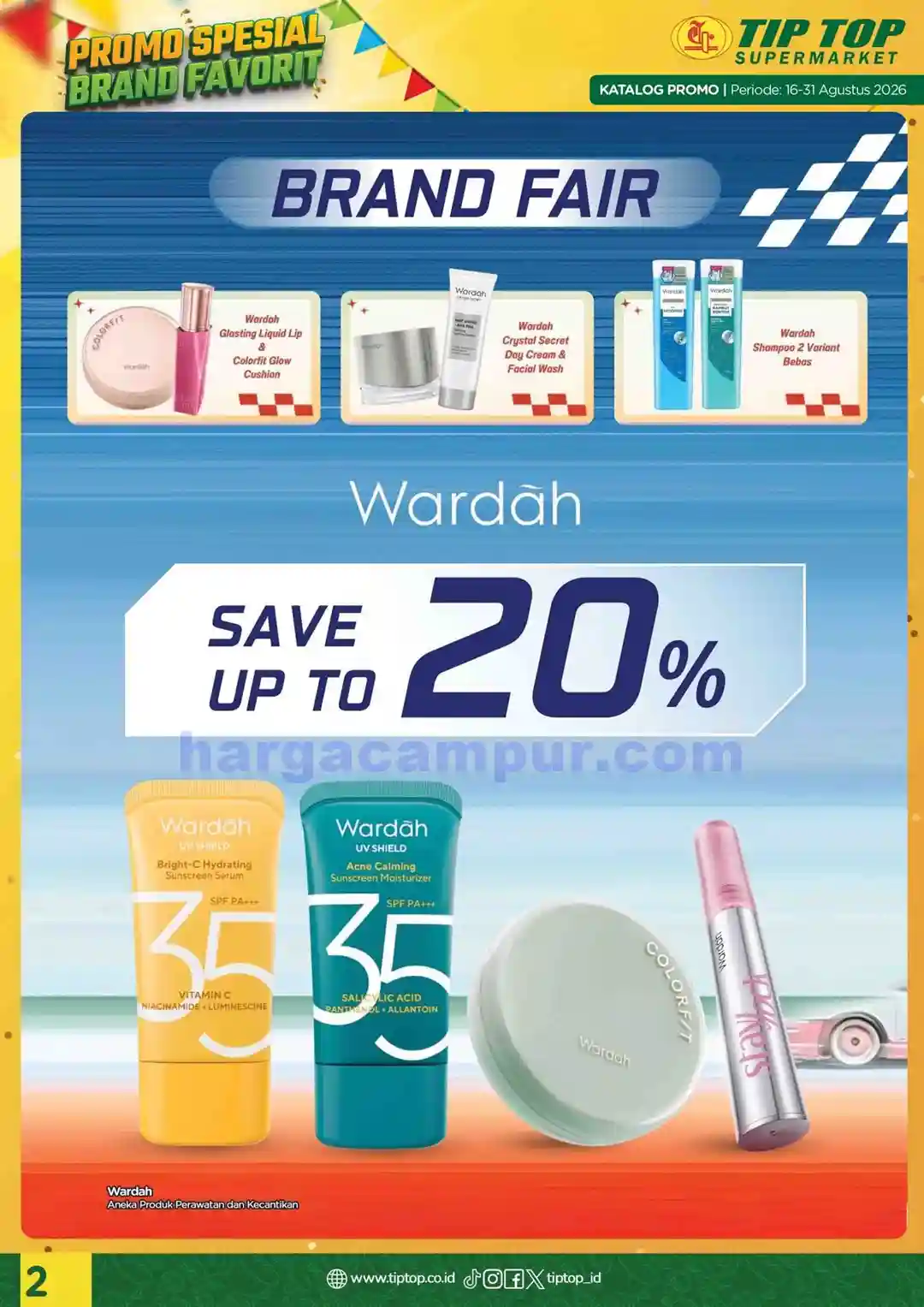 Katalog Promo TIPTOP Swalayan Terbaru 16 - 31 Agustus 2026 2 Katalog Promo TIPTOP Swalayan Terbaru 16 31 Agustus 2026 2