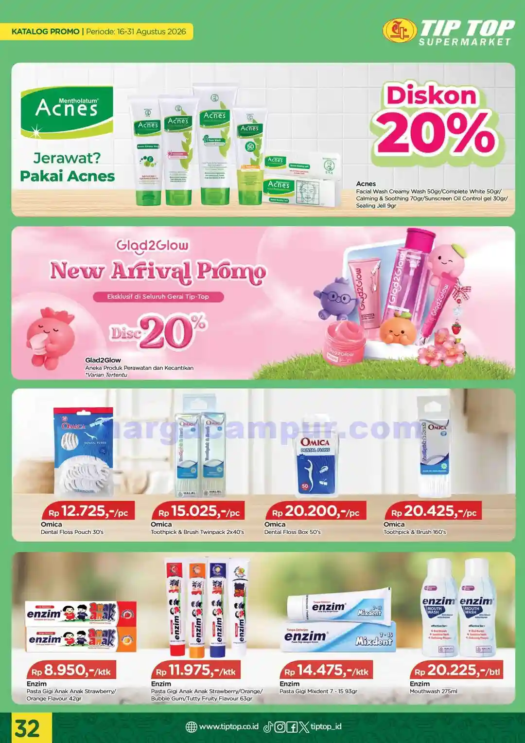 Katalog Promo TIPTOP Swalayan Terbaru 16 - 31 Agustus 2026 32 Katalog Promo TIPTOP Swalayan Terbaru 16 31 Agustus 2026 32