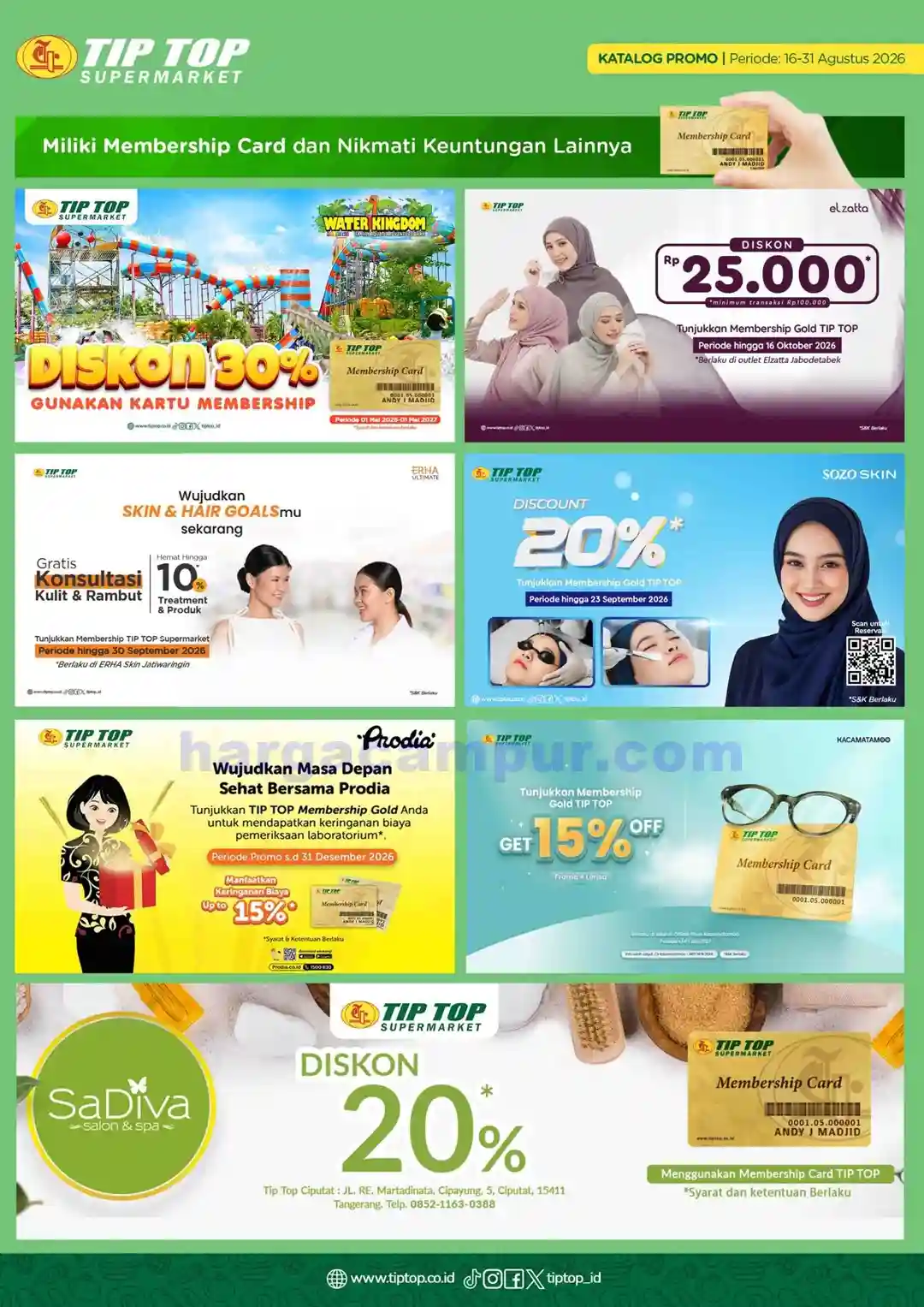 Katalog Promo TIPTOP Swalayan Terbaru 16 - 31 Agustus 2026 36 Katalog Promo TIPTOP Swalayan Terbaru 16 31 Agustus 2026 36