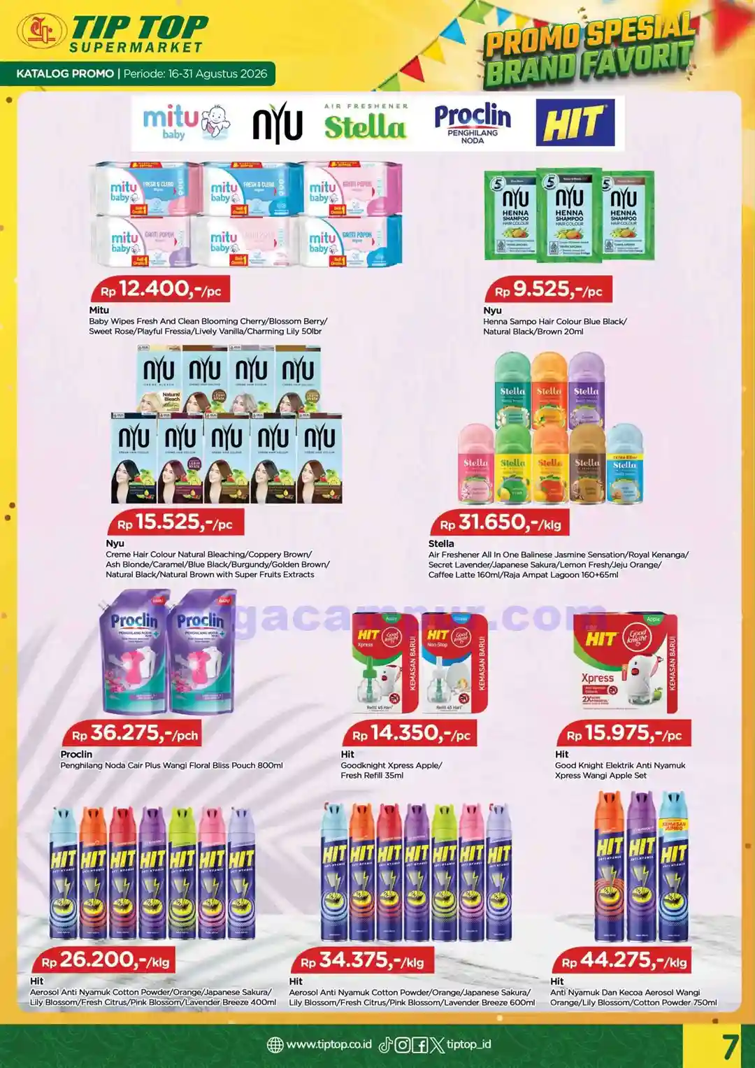 Katalog Promo TIPTOP Swalayan Terbaru 16 - 31 Agustus 2026 7 Katalog Promo TIPTOP Swalayan Terbaru 16 31 Agustus 2026 7