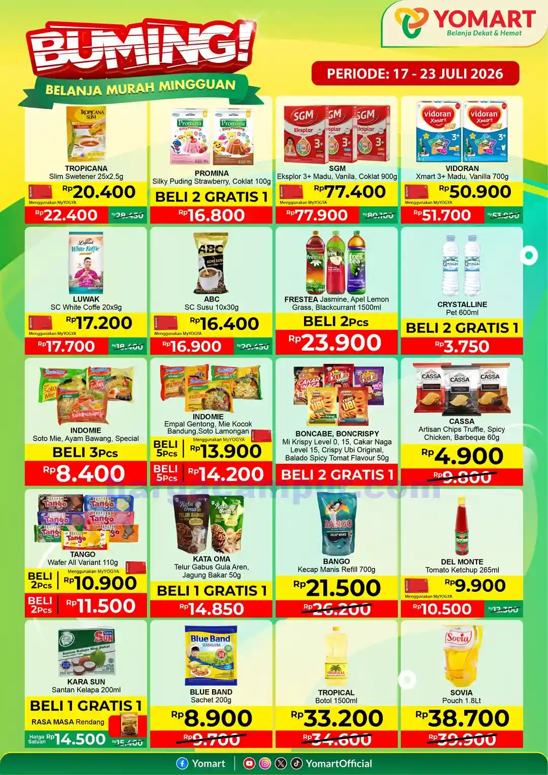Katalog Promo Yomart Weekend Terbaru 17 - 23 Juli 2026 1 Katalog Promo Yomart Weekend Terbaru 17 23 Juli 2026 1