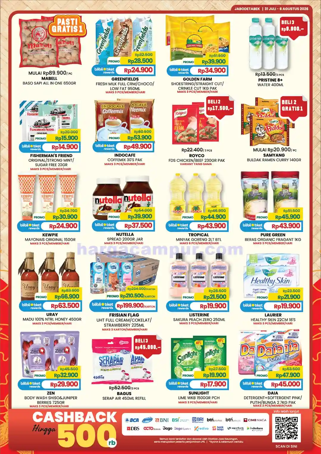 Promo Farmers Market Weekend Terbaru 31 Jul - 2 Ags 2026 2 Promo Farmers Market Weekend Terbaru 31 Juli - 2 Agustus 2026.
