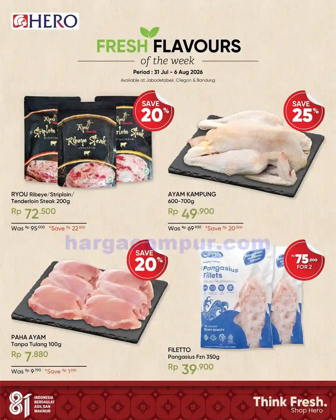 Promo Hero Supermarket Weekend Terbaru 14 - 16 Agustus 2026 8 Promo Hero Supermarket Weekend Terbaru 31 Juli - 2 Agustus 2026.