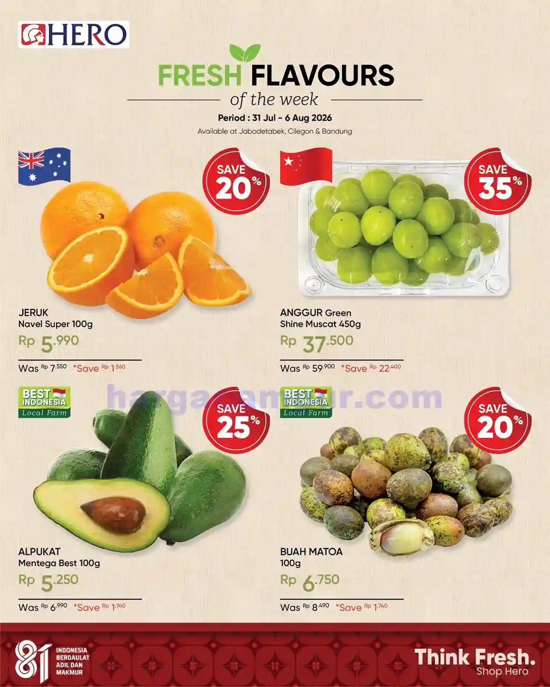 Promo Hero Supermarket Weekend Terbaru 14 - 16 Agustus 2026 5 Promo Hero Supermarket Weekend Terbaru 31 Juli 2 Agustus 2026 4