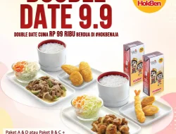 Promo HokBen Spesial 9.9 Paket Berdua Hanya Rp99 Ribu