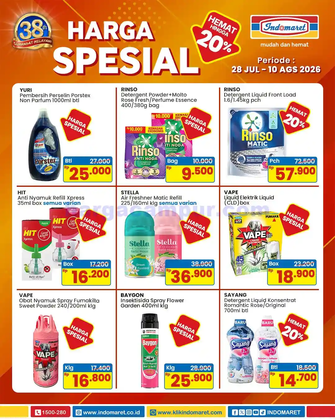 Promo Indomaret Harga Spesial Hemat Hingga 35% Produk Pilihan 7 Promo Indomaret Harga Spesial Hemat Terbaru 28 Juli 10 Agustus 2026 3