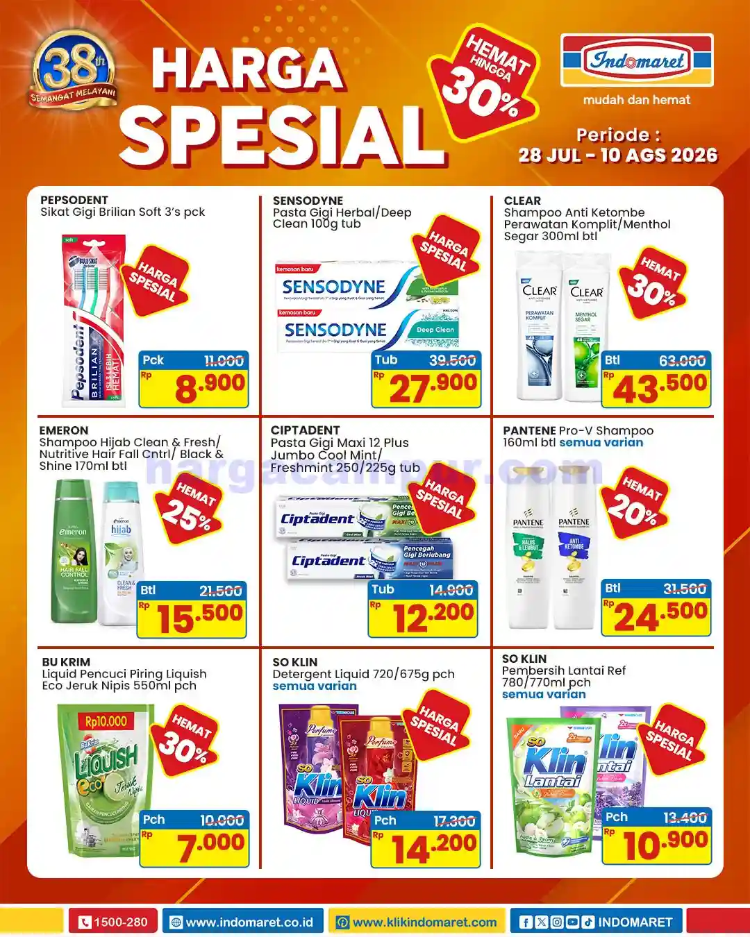 Promo Indomaret Harga Spesial Hemat Hingga 35% Produk Pilihan 6 Promo Indomaret Harga Spesial Hemat Terbaru 28 Juli 10 Agustus 2026 4