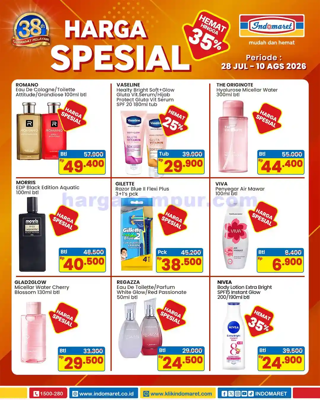 Promo Indomaret Harga Spesial Hemat Hingga 35% Produk Pilihan 5 Promo Indomaret Harga Spesial Hemat Terbaru 28 Juli 10 Agustus 2026 5
