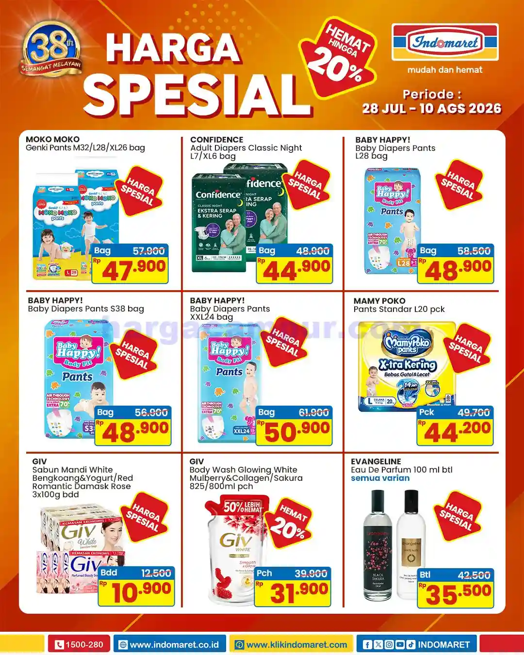 Promo Indomaret Harga Spesial Hemat Hingga 35% Produk Pilihan 4 Promo Indomaret Harga Spesial Hemat Terbaru 28 Juli 10 Agustus 2026 6