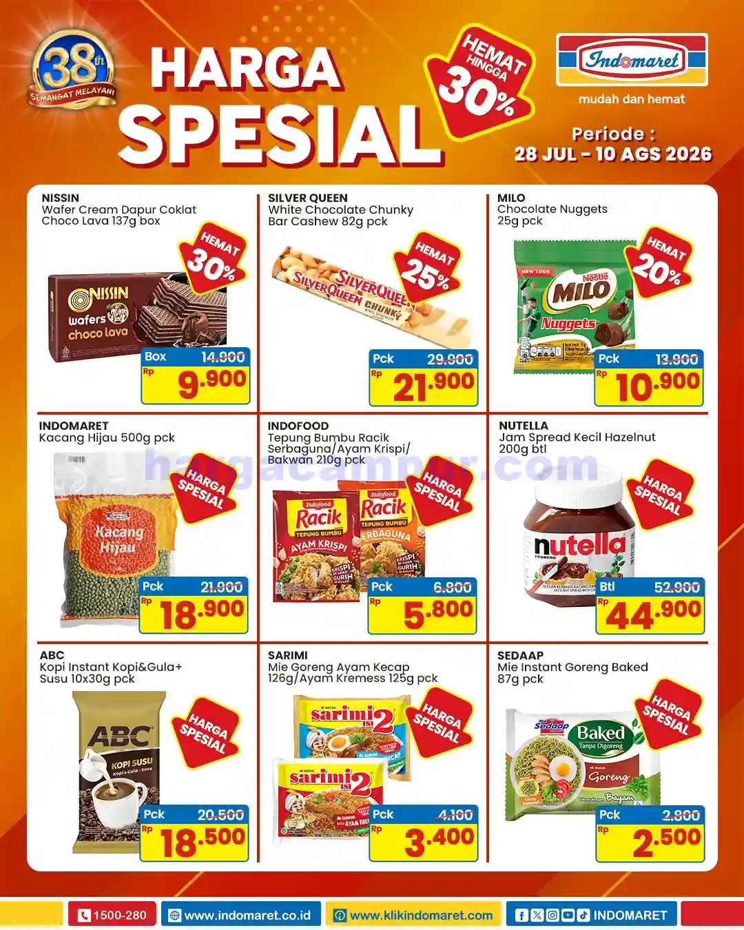 Promo Indomaret Harga Spesial Hemat Hingga 35% Produk Pilihan 2 Promo Indomaret Harga Spesial Hemat Terbaru 28 Juli 10 Agustus 2026 8