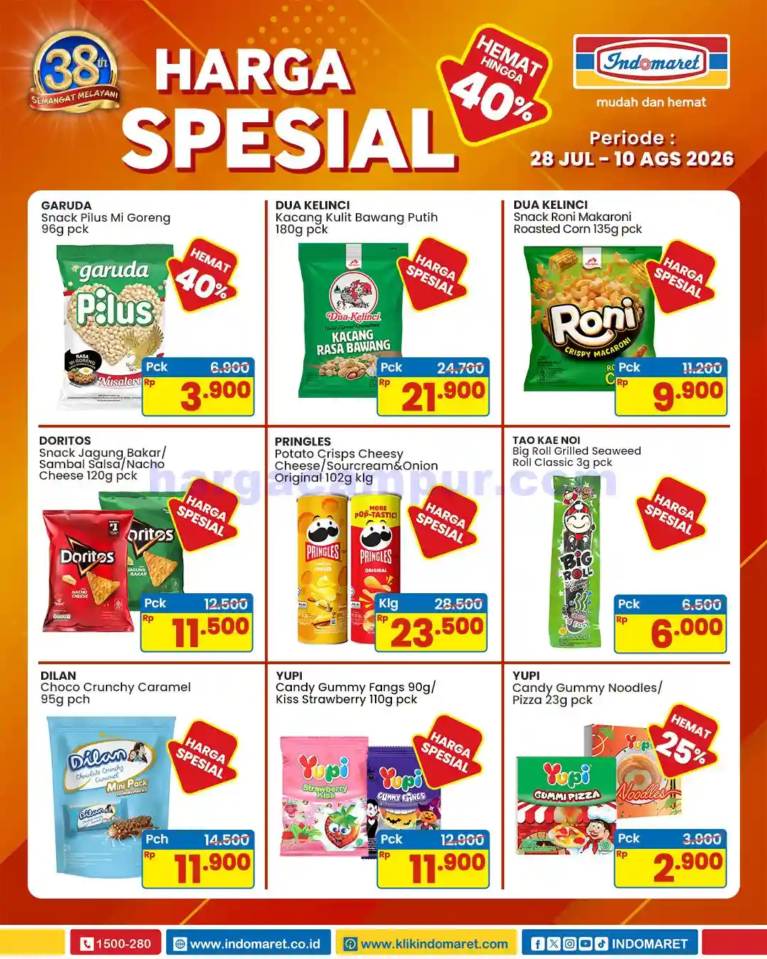 Promo Indomaret Harga Spesial Hemat Hingga 35% Produk Pilihan 1 Promo Indomaret Harga Spesial Hemat Terbaru 28 Juli 10 Agustus 2026 9