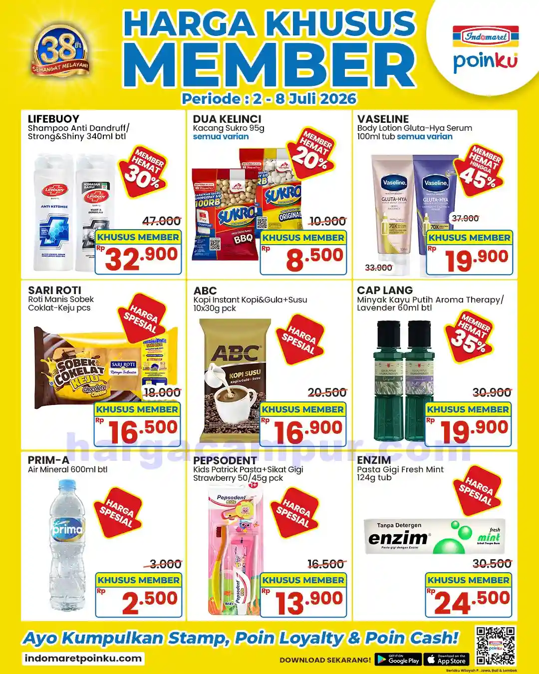 Katalog Promo JSM Indomaret Terbaru 3 - 5 Juli 2026 6 Promo Indomaret Member Diskon 35% Terbaru 2 - 8 Juli 2026.