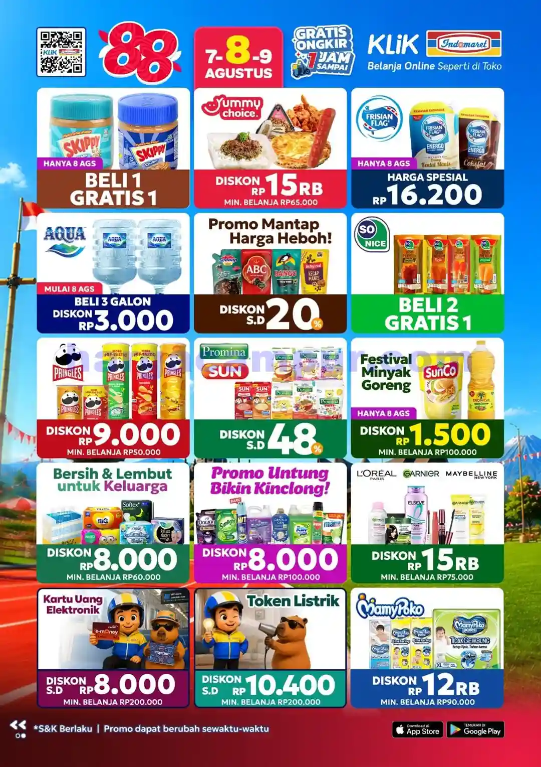 Promo Indomaret Spesial Double Date 8.8 Terbaru 8 - 9 Agustus 2026 2 Promo Indomaret Spesial Double Date 8.8 Terbaru 8 9 Agustus 2026 1