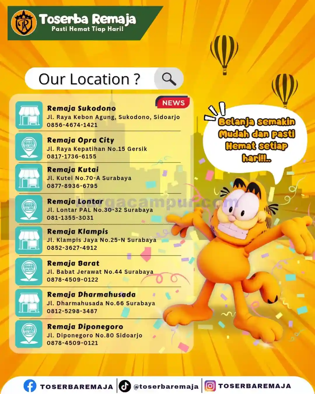 Promo JSM Toko Remaja Toserba Terbaru 24 - 26 Juli 2026 2 Promo JSM Toko Remaja Toserba Terbaru 10 - 12 Juli 2026.