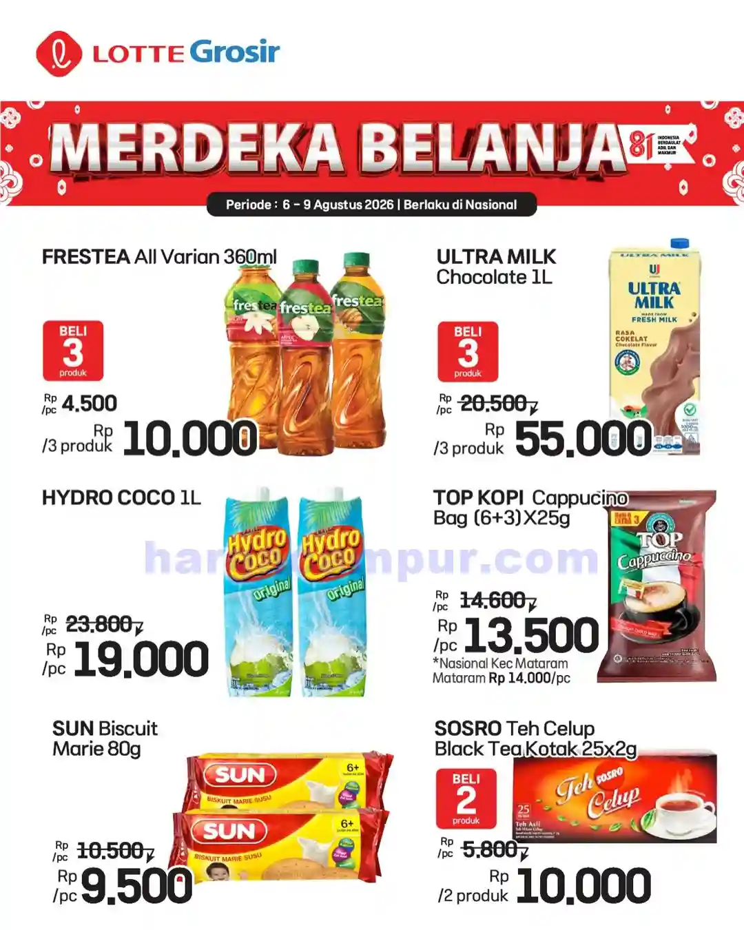 Promo Lotte Grosir Weekend Terbaru 6 - 9 Agustus 2026 7 Promo Lotte Grosir Weekend Terbaru 7 9 Agustus 2026 4