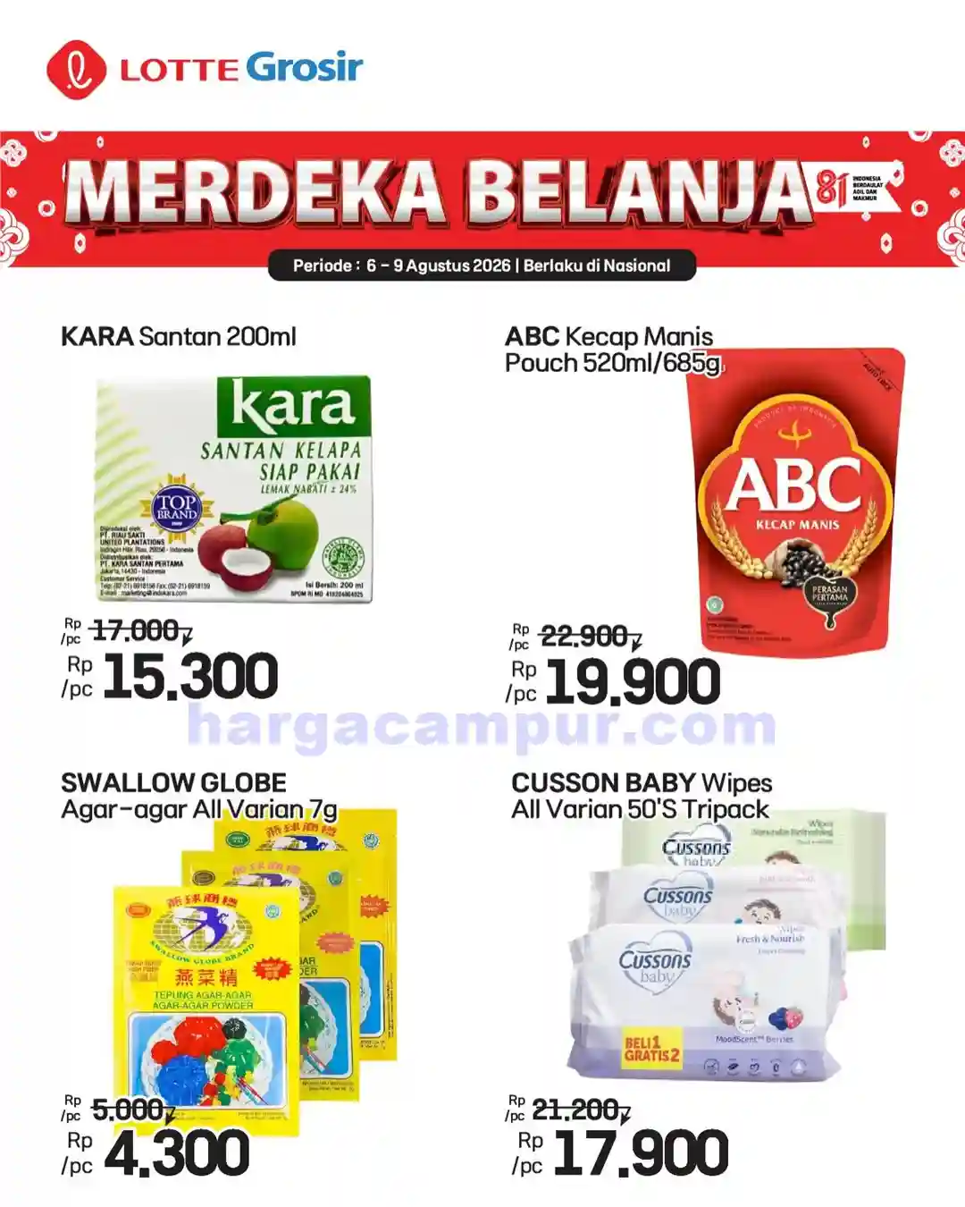 Promo Lotte Grosir Weekend Terbaru 6 - 9 Agustus 2026 6 Promo Lotte Grosir Weekend Terbaru 7 9 Agustus 2026 5