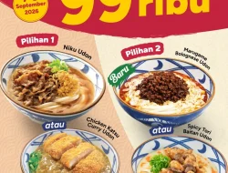 Promo Marugame Udon Spesial 9.9 Beli 2 Udon Hanya 99 Ribu