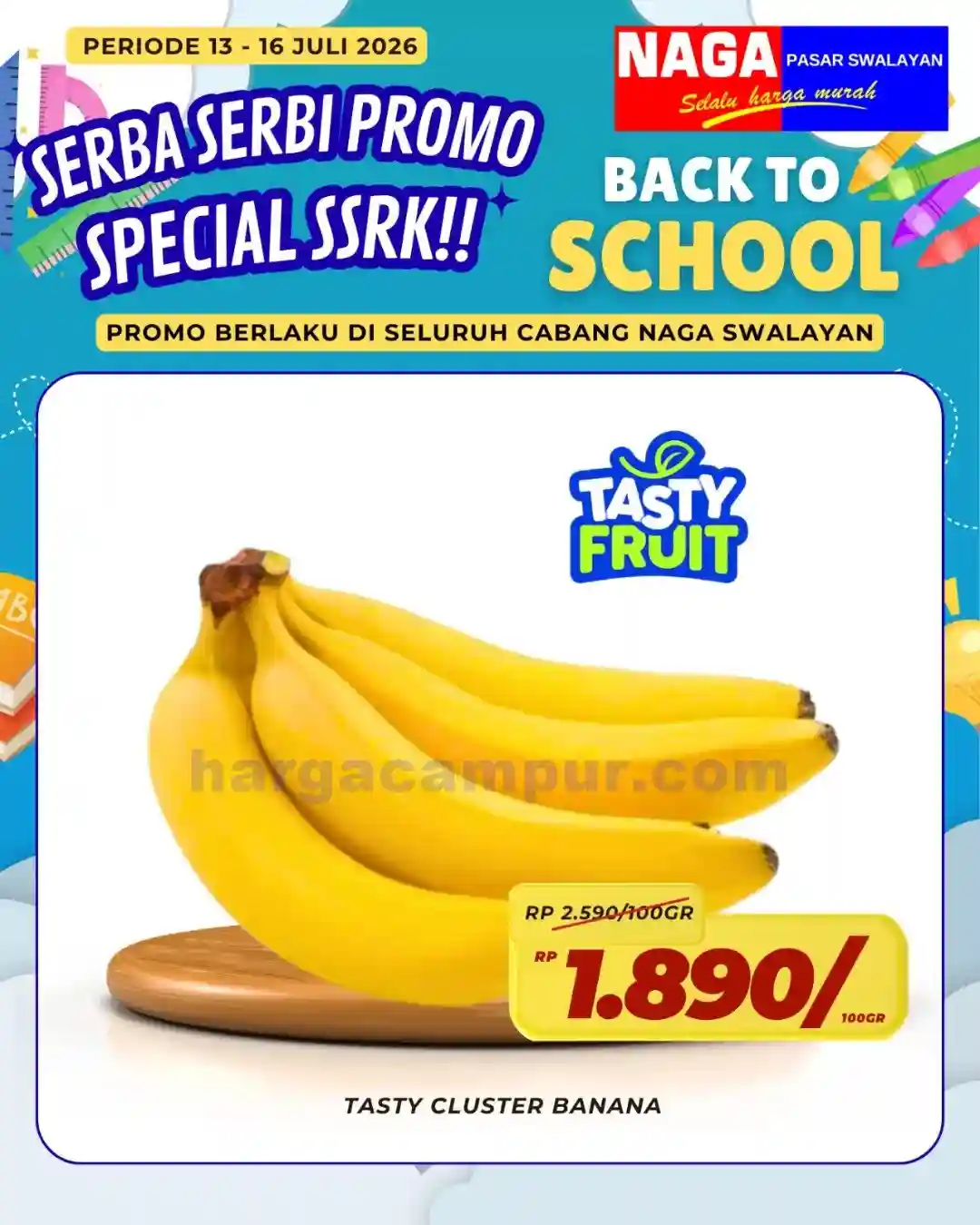 Promo Naga Swalayan Weekday Terbaru 13 - 16 Juli 2026 4 Promo Naga Swalayan Weekday Terbaru 13 - 16 Juli 2026.