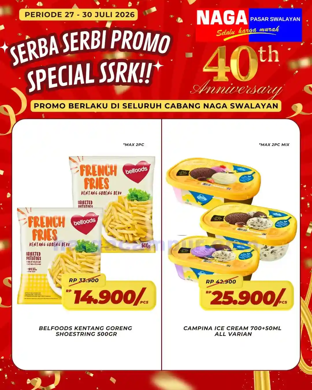 Promo Naga Swalayan Weekday Terbaru 27 - 30 Juli 2026 3 Promo Naga Swalayan Weekday Terbaru 27 - 30 Juli 2026.