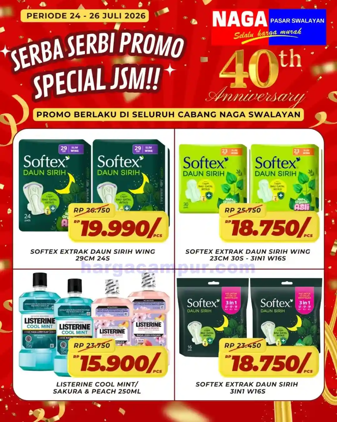 Promo Naga Swalayan Weekend Terbaru 31 Jul - 2 Ags 2026 4 Promo Naga Swalayan Weekend Terbaru 24 26 Juli 2026 2