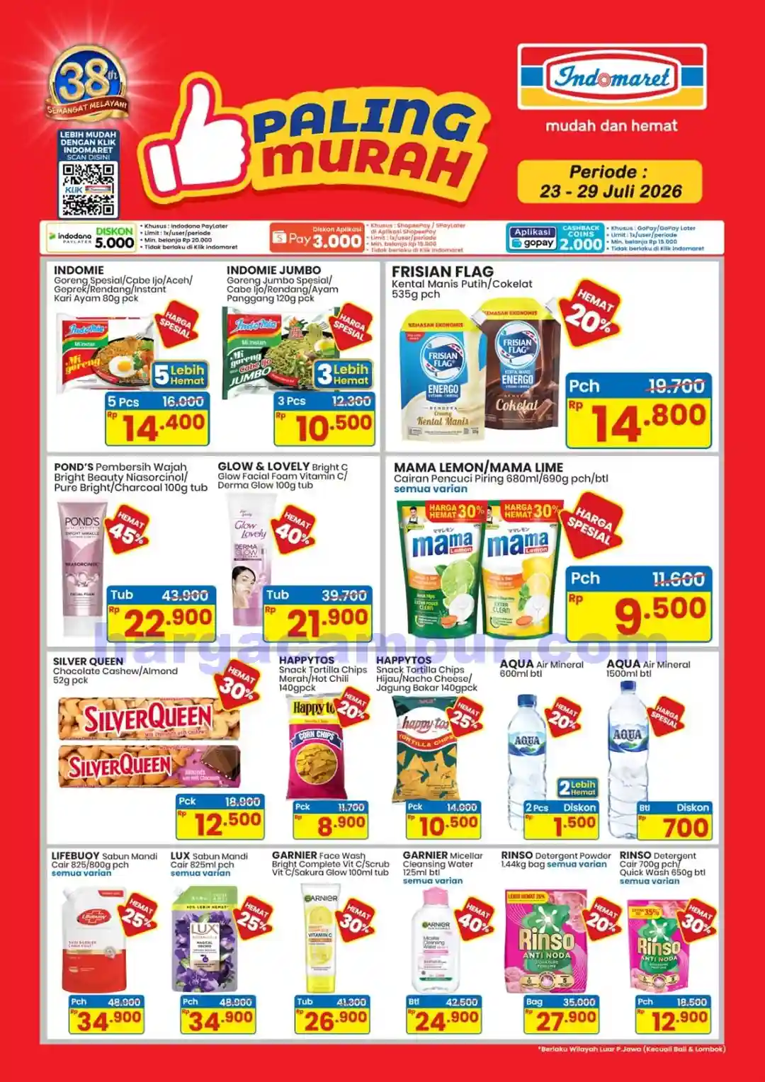 Promo PTW Indomaret Product Of The Week 29 Jul - 4 Ags 2026 1 Promo PTW Indomaret Terbaru 23 - 29 Juli 2026.