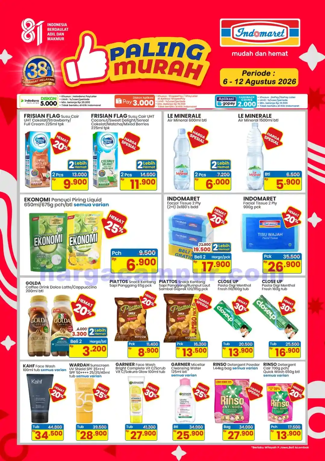 Promo Indomaret Paling Murah Terbaru 6 - 12 Agustus 2026 1 Promo Indomaret Paling Murah Terbaru 6 - 12 Agustus 2026.