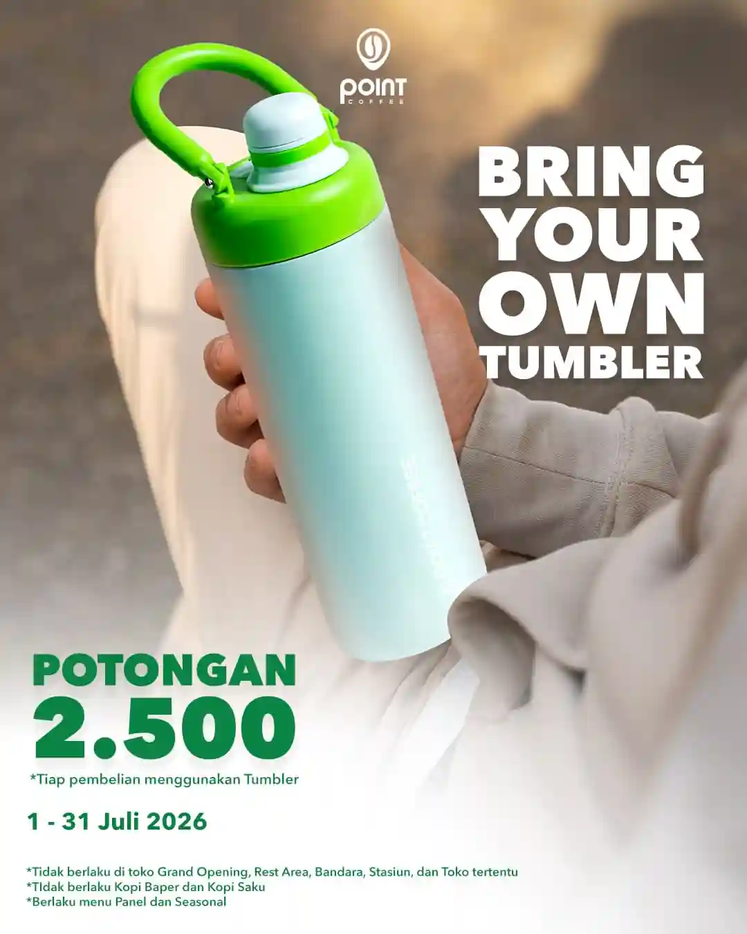 Promo Point Coffee I Like Monday Diskon Hingga 50% Setiap Senin 2 Promo Point Coffee I Like Monday Diskon 20 Juli 2026.
