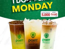 Promo Point Coffee I Like Monday Diskon Hingga 50% Setiap Senin