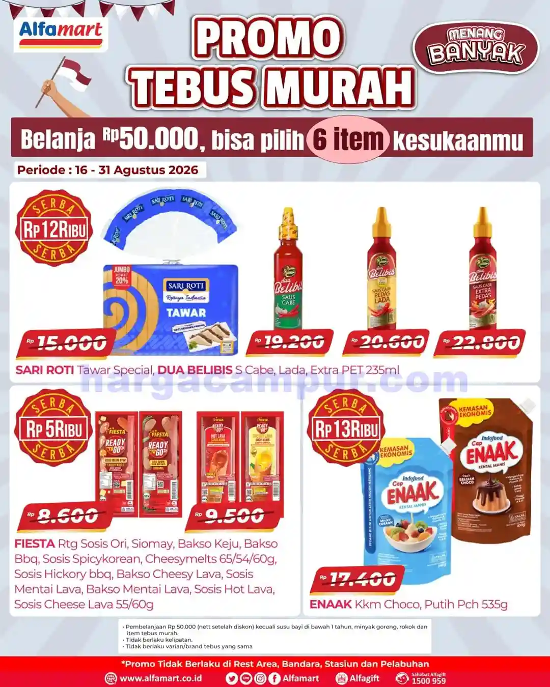 Katalog Alfamart Promo Terbaru 16 - 31 Agustus 2026 5 Promo Serba Alfamart Terbaru 16 - 31 Agustus 2026.