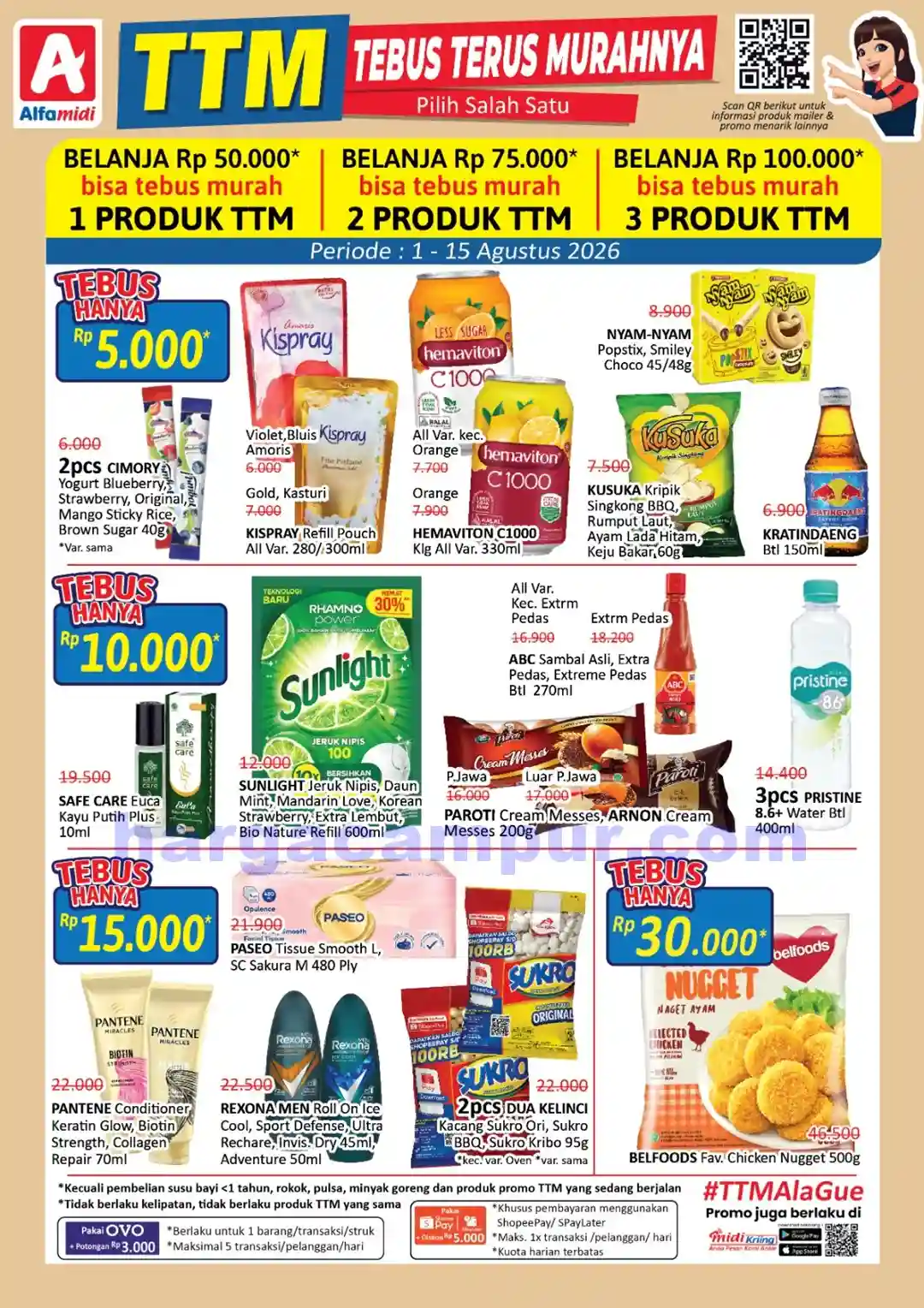 Promo TTM Alfamidi Tebus Murah Terbaru 1 - 15 Agustus 2026 1 Promo TTM Alfamidi Tebus Murah Terbaru 1 - 15 Agustus 2026.
