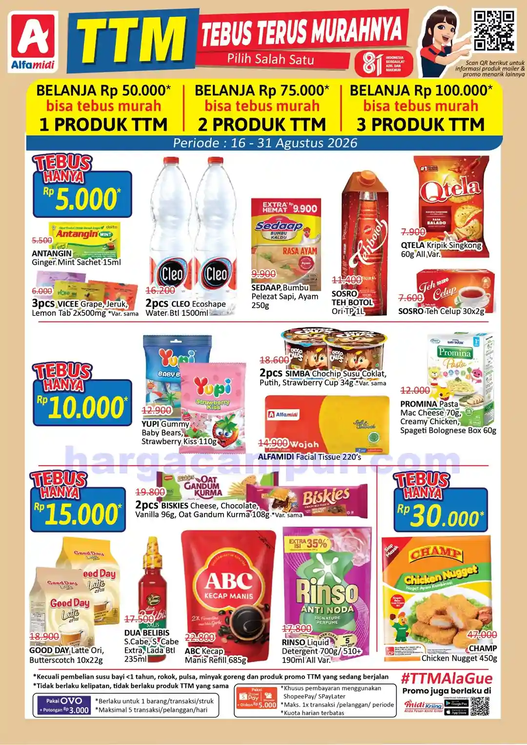 Promo TTM Alfamidi Tebus Murah Terbaru 16 - 31 Agustus 2026 1 Promo TTM Alfamidi Tebus Murah Terbaru 16 - 31 Agustus 2026.