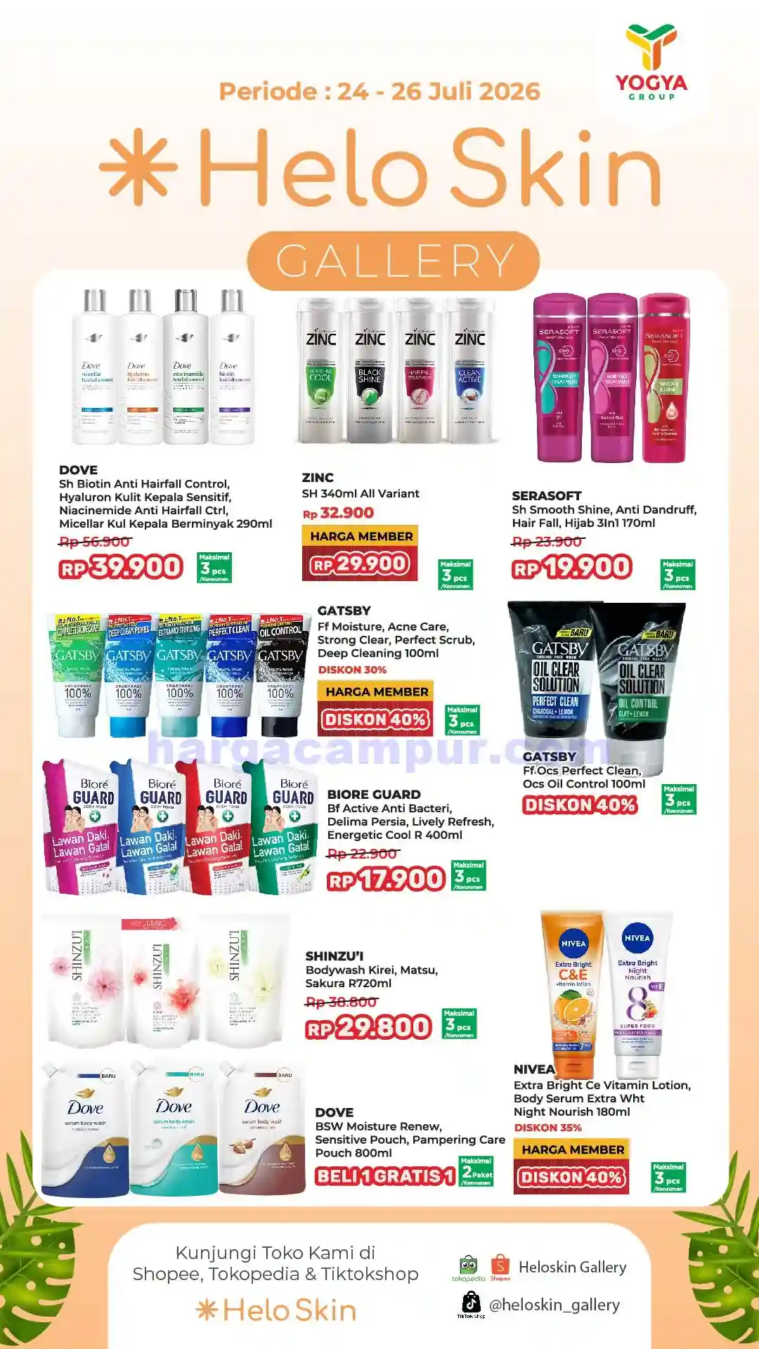 Promo Toserba Yogya Weekend Terbaru 24 - 26 Juli 2026 12 Katalog Promo Toserba Yogya Weekend Terbaru 24 - 26 Juli 2026.