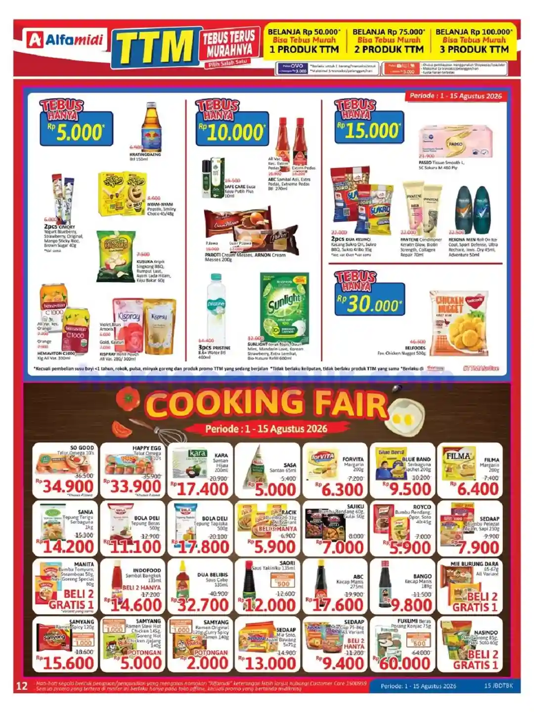 Katalog Alfamidi Promo Terbaru 1 - 15 Agustus 2026 12 Katalog Alfamidi Promo Terbaru 1 - 15 Agustus 2026.