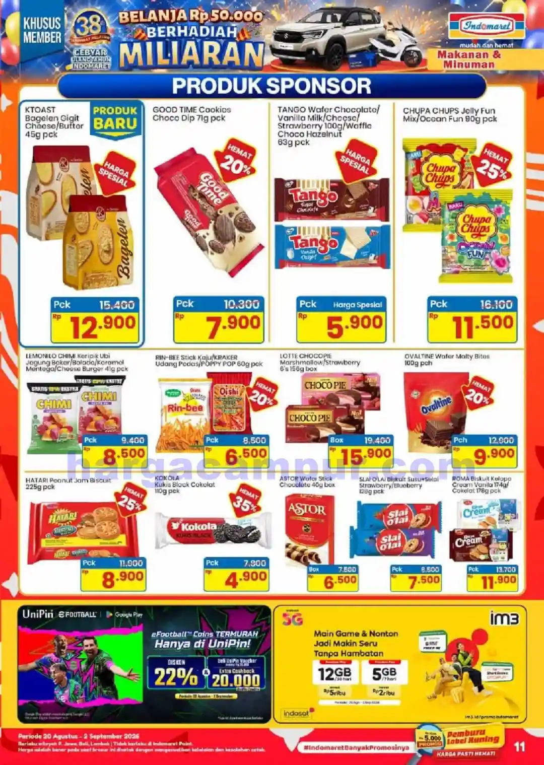 Katalog Indomaret Promo Terbaru 20 - 26 Agustus 2026 11 Katalog Indomaret Promo Terbaru 20 Agustus 2 September 2026 11