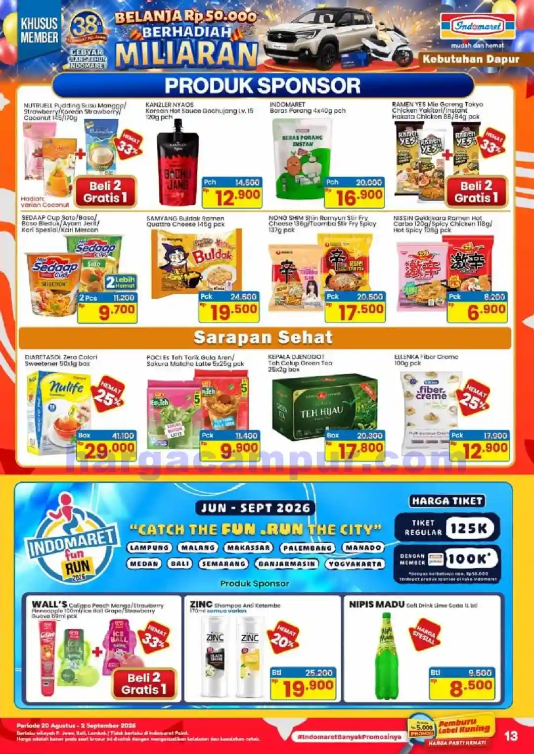 Katalog Indomaret Promo Terbaru 20 - 26 Agustus 2026 13 Katalog Indomaret Promo Terbaru 20 Agustus 2 September 2026 13