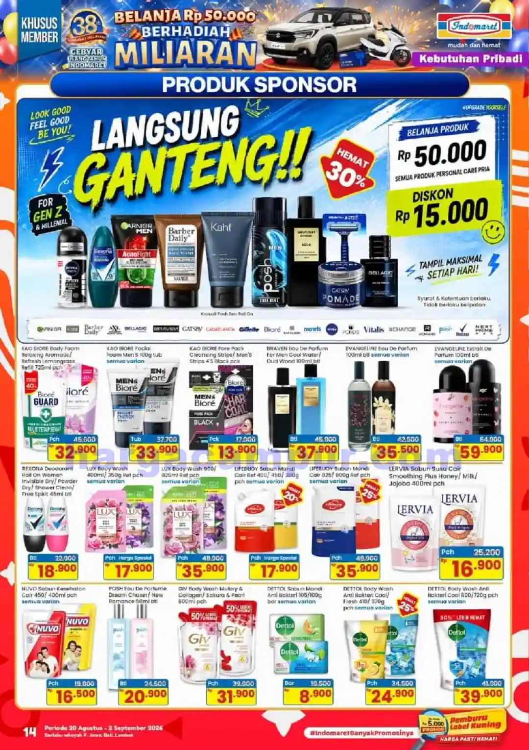 Katalog Indomaret Promo Terbaru 20 - 26 Agustus 2026 14 Katalog Indomaret Promo Terbaru 20 Agustus 2 September 2026 14