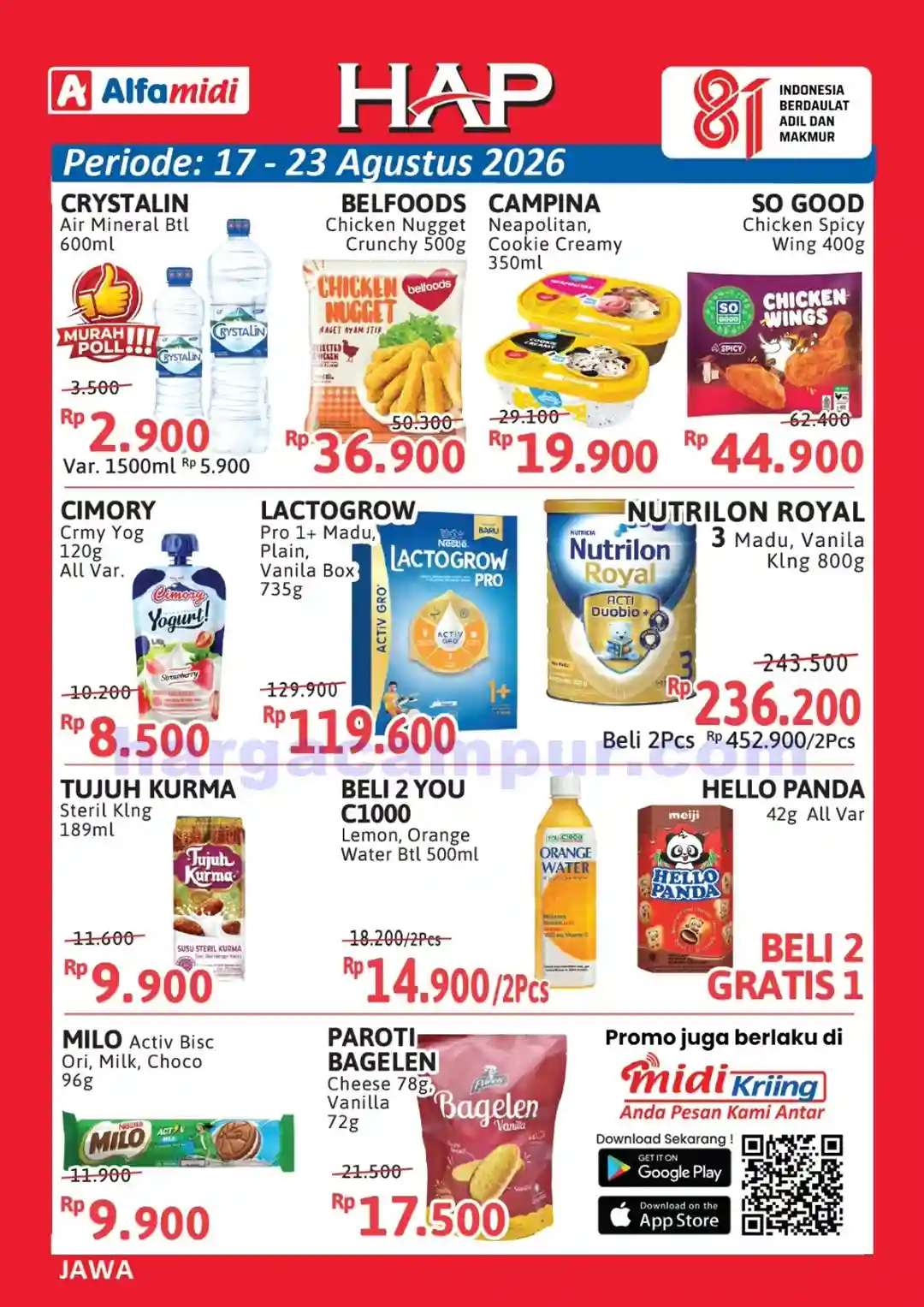 Promo Alfamidi Weekday Terbaru 17 - 23 Agustus 2026 1 Katalog Promo Alfamidi Weekday Terbaru 17 13 Agustus 2026 1
