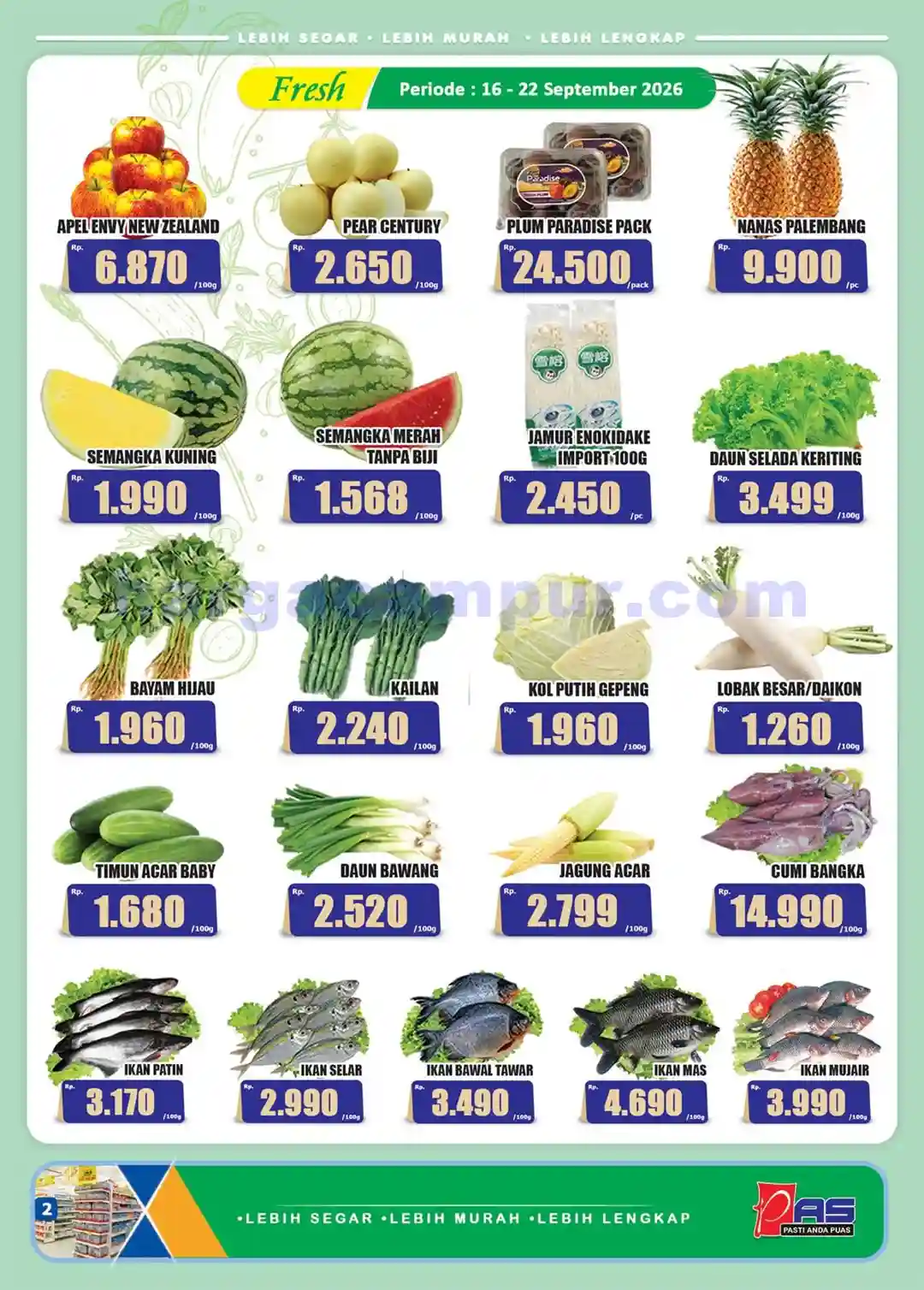 Katalog Promo HARI HARI Pasar Swalayan 16 - 30 September 2026 2 Katalog Promo HARI HARI Pasar Swalayan Terbaru 16 30 September 2026 2