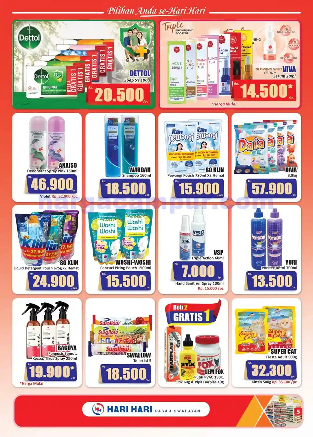 Katalog Promo HARI HARI Pasar Swalayan 16 - 30 September 2026 5 Katalog Promo HARI HARI Pasar Swalayan Terbaru 16 30 September 2026 5