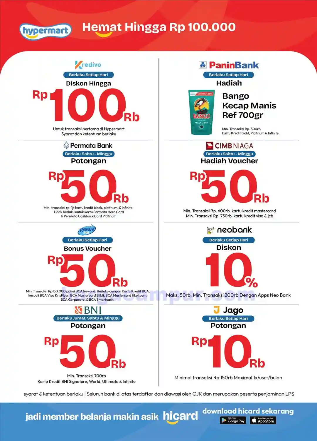 Katalog Promo Hypermart Terbaru 22 Okt - 4 Nov 2026 3 Katalog Promo Hypermart Terbaru 8 21 Oktober 2026 3