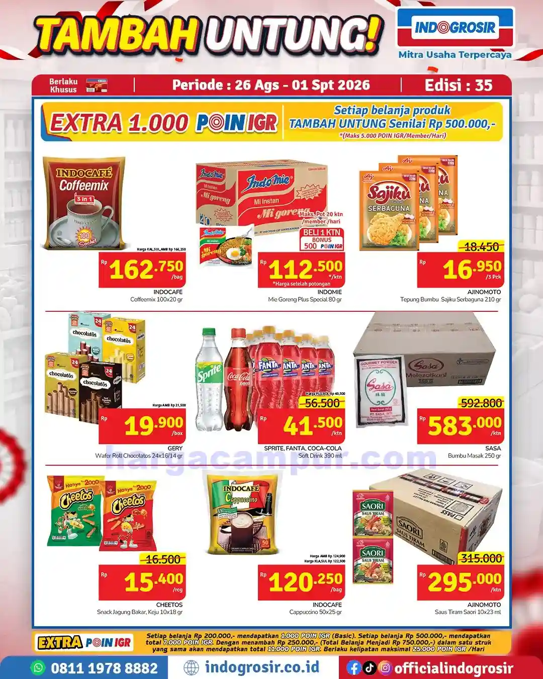 Katalog Promo Indogrosir Harga Hemat 26 Ags - 1 Sep 2026 5 Katalog Promo Indogrosir Harga Hemat 26 Agustus 1 September 2026 2